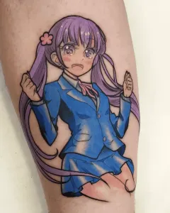 tatuaje-Aoba-Suzukaze-del-anime-New-Game