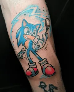 tatuaje-anime-sonic