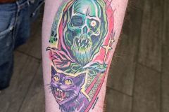 tatuaje-calavera-y-gato