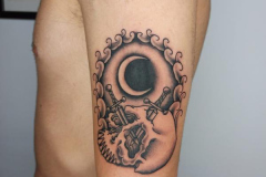 tatuaje-calavera-y-manzana