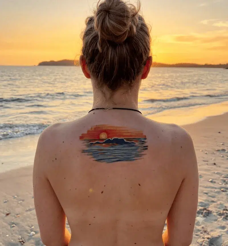 Cuando puedo ir a la playa o a la piscina después de tatuarme